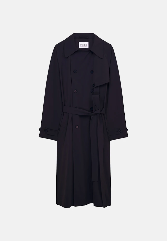 Oversized Coat in Dark Blue | Seidensticker online shop
