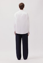 Oversized Hemd Uni in Weiß |  Seidensticker Onlineshop