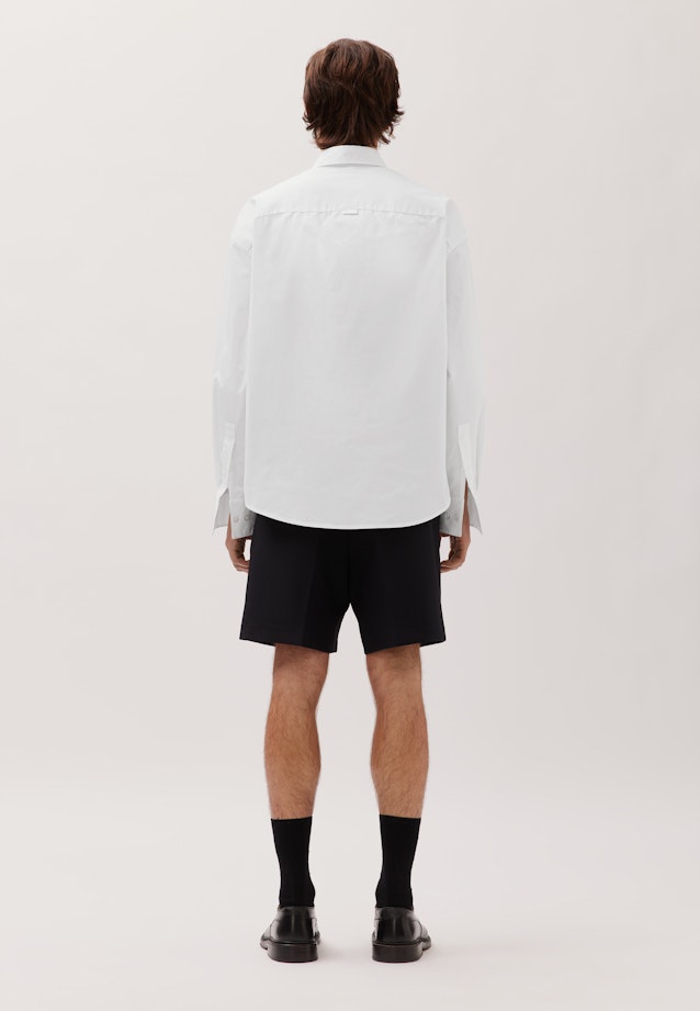 Oversized Boxy Hemd aus Baumwolle in Blanc |  Seidensticker Onlineshop