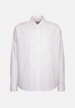 Oversized Shirt Uni in Weiß |  Seidensticker Onlineshop