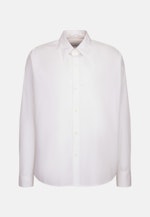 Oversized Chemise Uni in Blanc |  Seidensticker Onlineshop