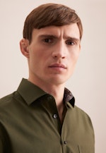 Regular Business Hemd Uni in Grün |  Seidensticker Onlineshop