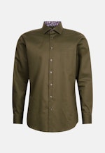 Regular Business Hemd Uni in Grün |  Seidensticker Onlineshop