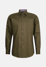 Regular Chemise d'affaires Uni in Vert |  Seidensticker Onlineshop