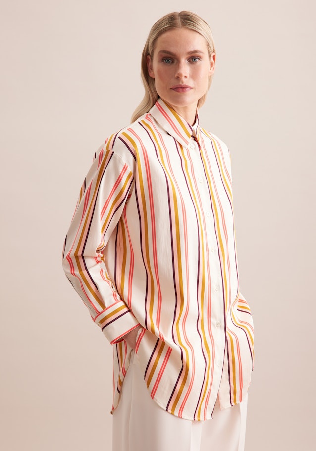 Longbluse Streifen in Rosa/Pink | Seidensticker Onlineshop