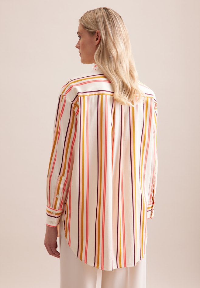 Longbluse Streifen in Rosa/Pink | Seidensticker Onlineshop