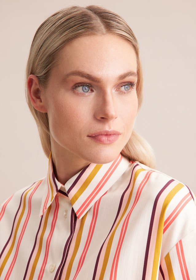 Longbluse Streifen in Rosa/Pink | Seidensticker Onlineshop