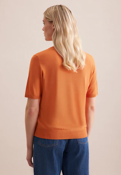 Regular Pullover in Orange |  Seidensticker Onlineshop