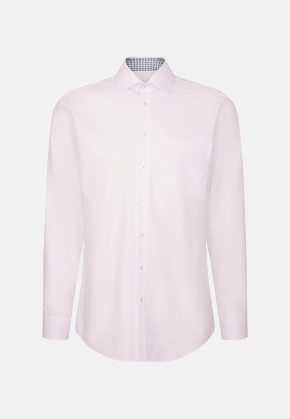 Regular Business shirt Structure in White |  Seidensticker Onlineshop