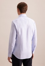 Slim Chemise d'affaires carreaux in Bleu Clair |  Seidensticker Onlineshop