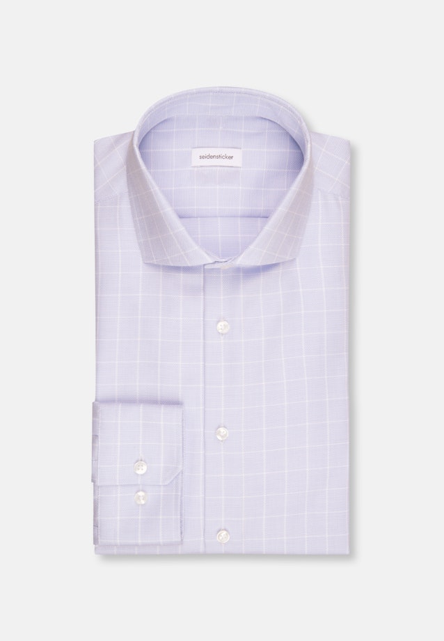 Slim Chemise d'affaires carreaux in Bleu Clair |  Seidensticker Onlineshop