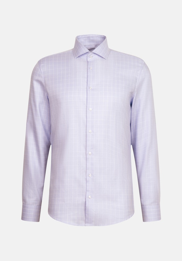 Slim Business Shirt Check in Light Blue | Seidensticker Onlineshop