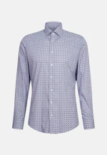 Slim Performance-Hemd Druck in Hellblau |  Seidensticker Onlineshop