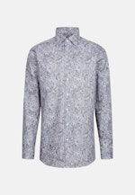 Regular Business shirt Floral in Light Blue |  Seidensticker Onlineshop