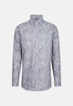 Regular Chemise d'affaires Floral in Bleu Clair |  Seidensticker Onlineshop