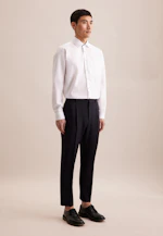 Regular Chemise d'affaires Uni in Blanc |  Seidensticker Onlineshop