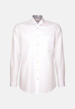 Regular Chemise d'affaires Uni in Blanc |  Seidensticker Onlineshop