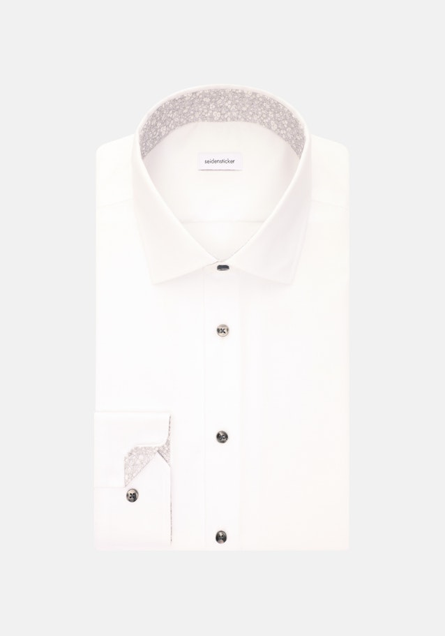 Shaped Business Hemd Uni in Weiß | Seidensticker Onlineshop