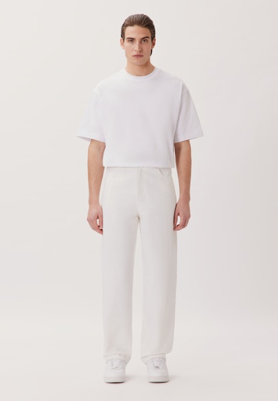 Oversized 5-poches Denim Uni in Blanc |  Seidensticker Onlineshop
