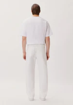 Oversized 5-Pocket Denim Uni in Weiß |  Seidensticker Onlineshop