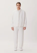 Oversized 5-Pocket Denim Uni in Weiß |  Seidensticker Onlineshop