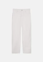Oversized 5-Pocket Denim Uni in Weiß |  Seidensticker Onlineshop