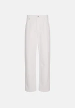 Oversized 5-Pocket Denim Uni in Weiß |  Seidensticker Onlineshop