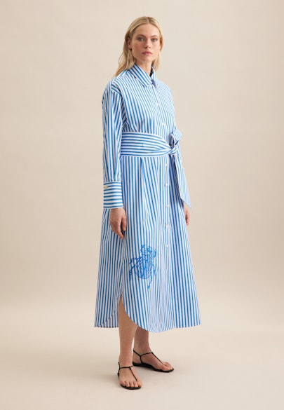 Robe rayures in Bleu Moyen |  Seidensticker Onlineshop