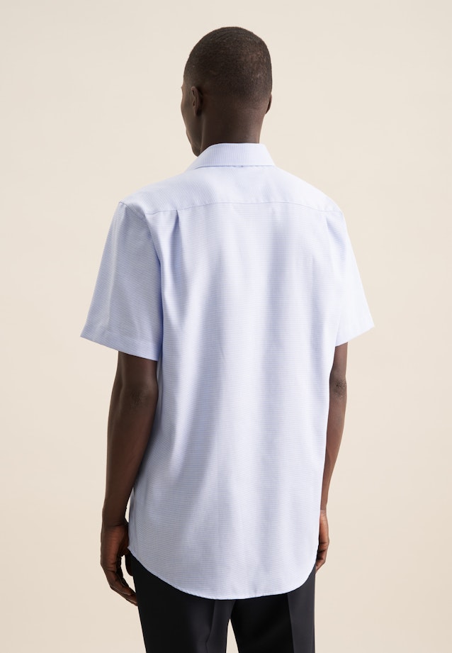 Regular Chemise d'affaires Uni in Bleu Clair |  Seidensticker Onlineshop