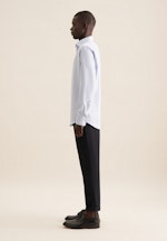 Regular Chemise d'affaires Uni in Bleu Clair |  Seidensticker Onlineshop