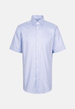 Regular Chemise d'affaires Uni in Bleu Clair |  Seidensticker Onlineshop