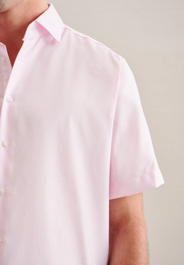 Regular Business Hemd Uni in Rosa/Pink |  Seidensticker Onlineshop