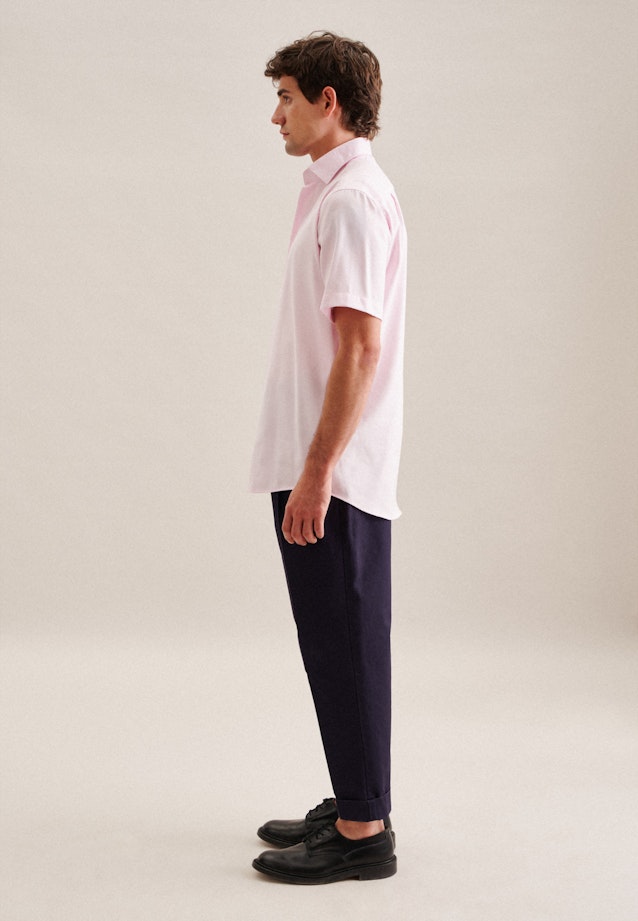 Regular Business Hemd Uni in Rosa/Pink |  Seidensticker Onlineshop