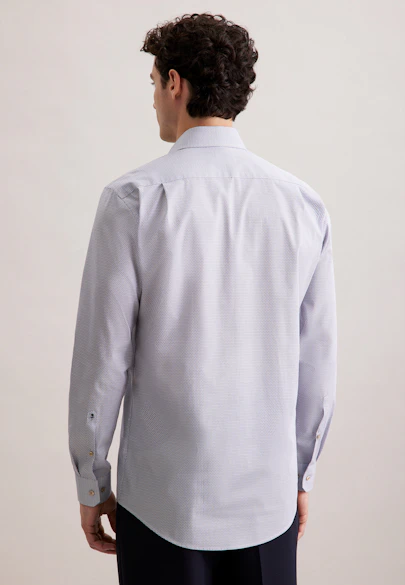 Comfort Business Hemd Druck in Beige |  Seidensticker Onlineshop