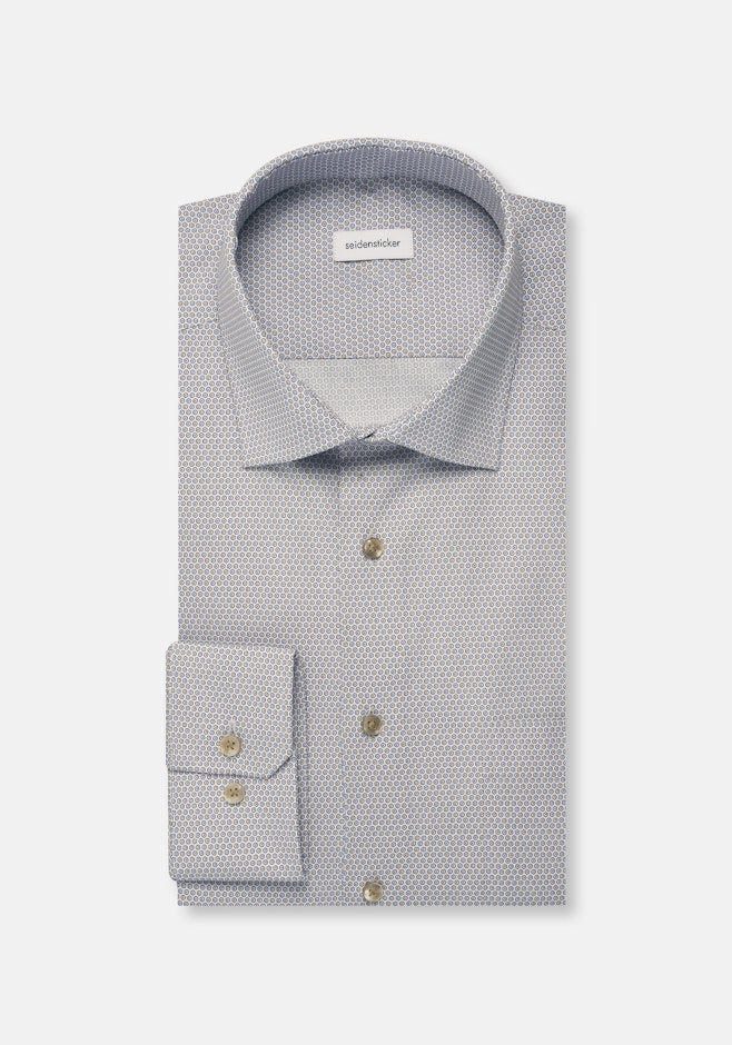 Comfort Chemise d'affaires Imprimé dans Beige | Boutique en ligne Seidensticker