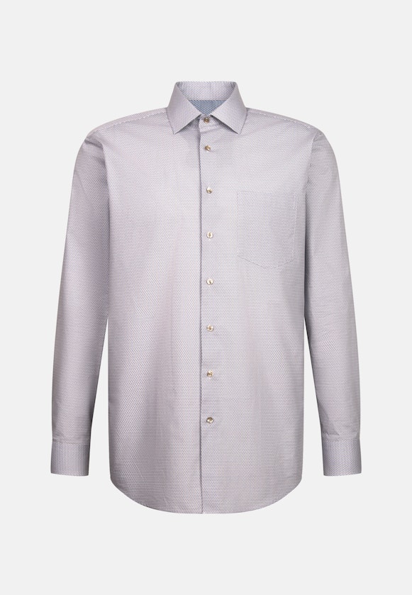 Comfort Chemise d'affaires Imprimé in Beige |  Seidensticker Onlineshop