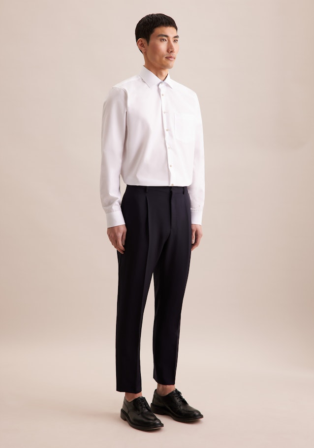Comfort Business Hemd Uni in Weiß | Seidensticker Onlineshop