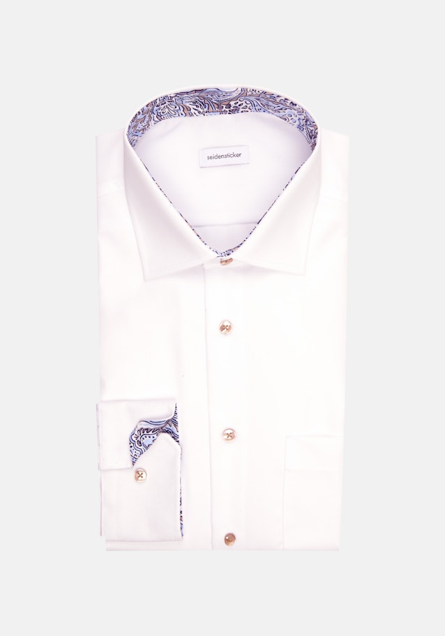 Comfort Business Hemd Uni in Weiß | Seidensticker Onlineshop