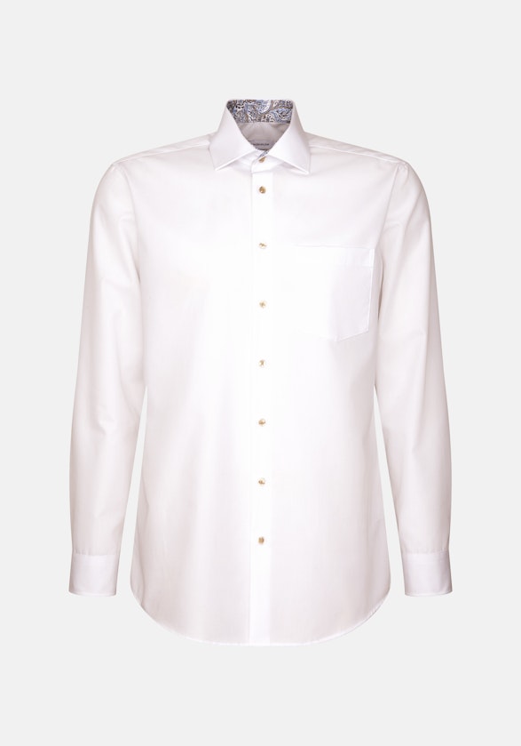 Comfort Business Hemd Uni in Weiß | Seidensticker Onlineshop