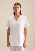 Regular Tunic Uni in White |  Seidensticker Onlineshop