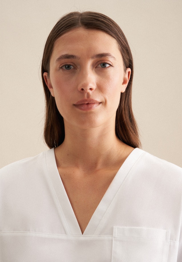 Regular Tunic Uni in White |  Seidensticker Onlineshop