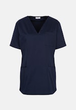 Regular Tunique Uni in Bleu Foncé |  Seidensticker Onlineshop