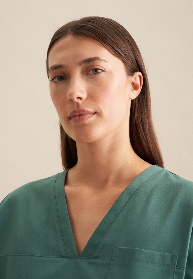 Regular Tunika Uni in Grün |  Seidensticker Onlineshop