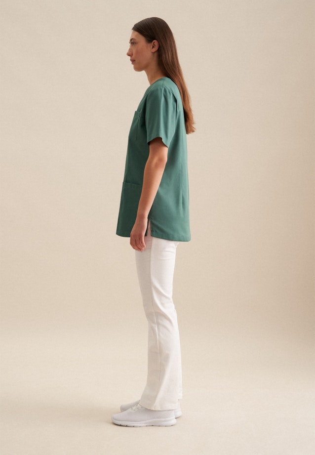 Cotton Twill Scrub in Green |  Seidensticker Onlineshop