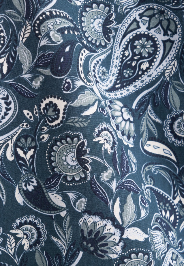 Slim Business Hemd Druck in Türkis |  Seidensticker Onlineshop