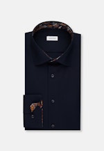 Shaped Business shirt Uni in Dark Blue |  Seidensticker Onlineshop