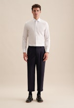 Shaped Business shirt Uni in White |  Seidensticker Onlineshop