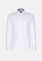 Shaped Business shirt Uni in White |  Seidensticker Onlineshop