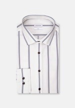 Slim Business Hemd Streifen in Dunkelblau |  Seidensticker Onlineshop