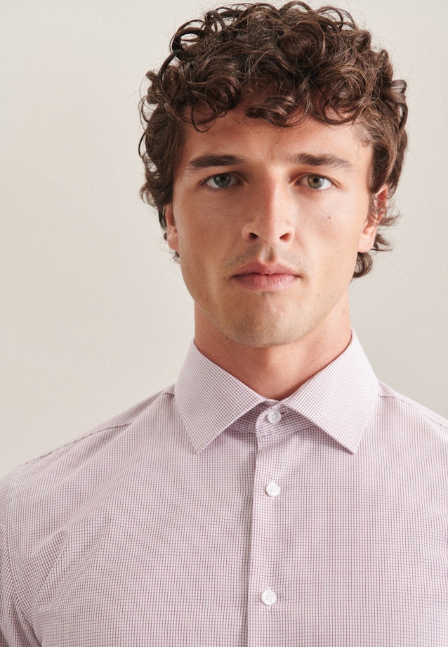 Slim Business Hemd Karo in Rot |  Seidensticker Onlineshop